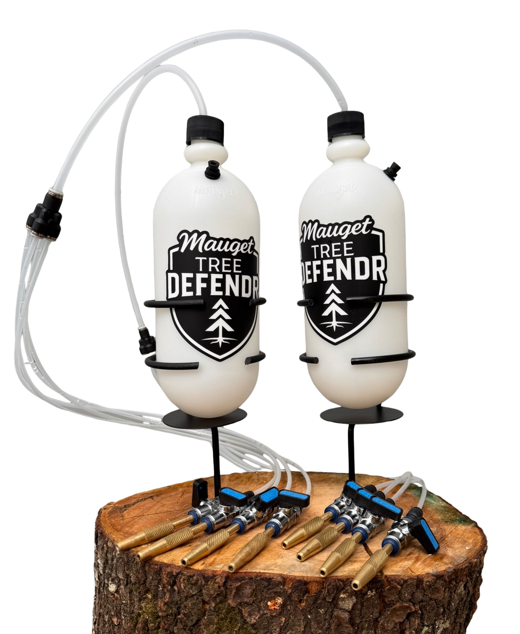 Tree Defendr Double Bottle Kit - Professional Trunk Injection