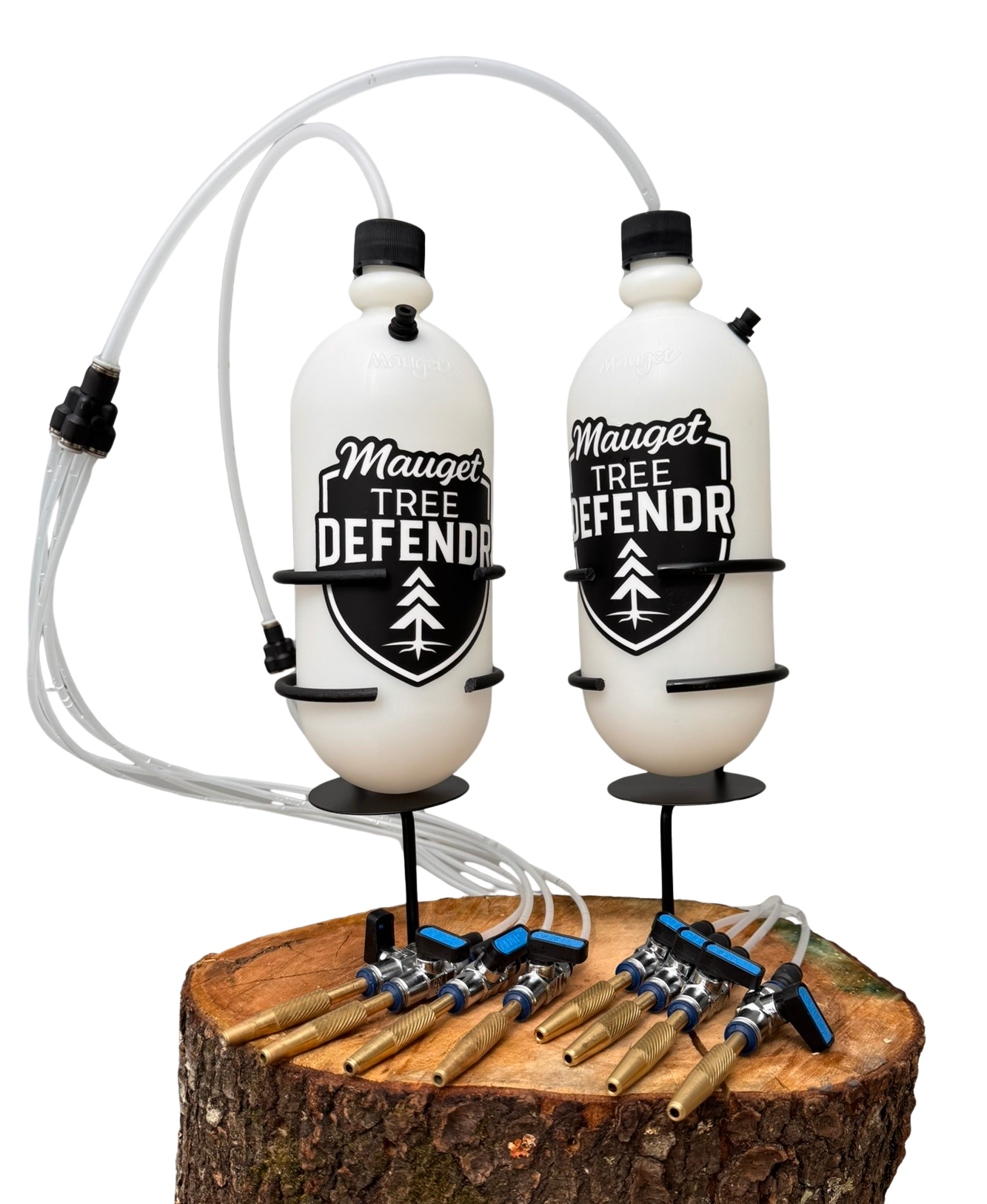 Tree Defendr Double Bottle Kit - Professional Trunk Injection