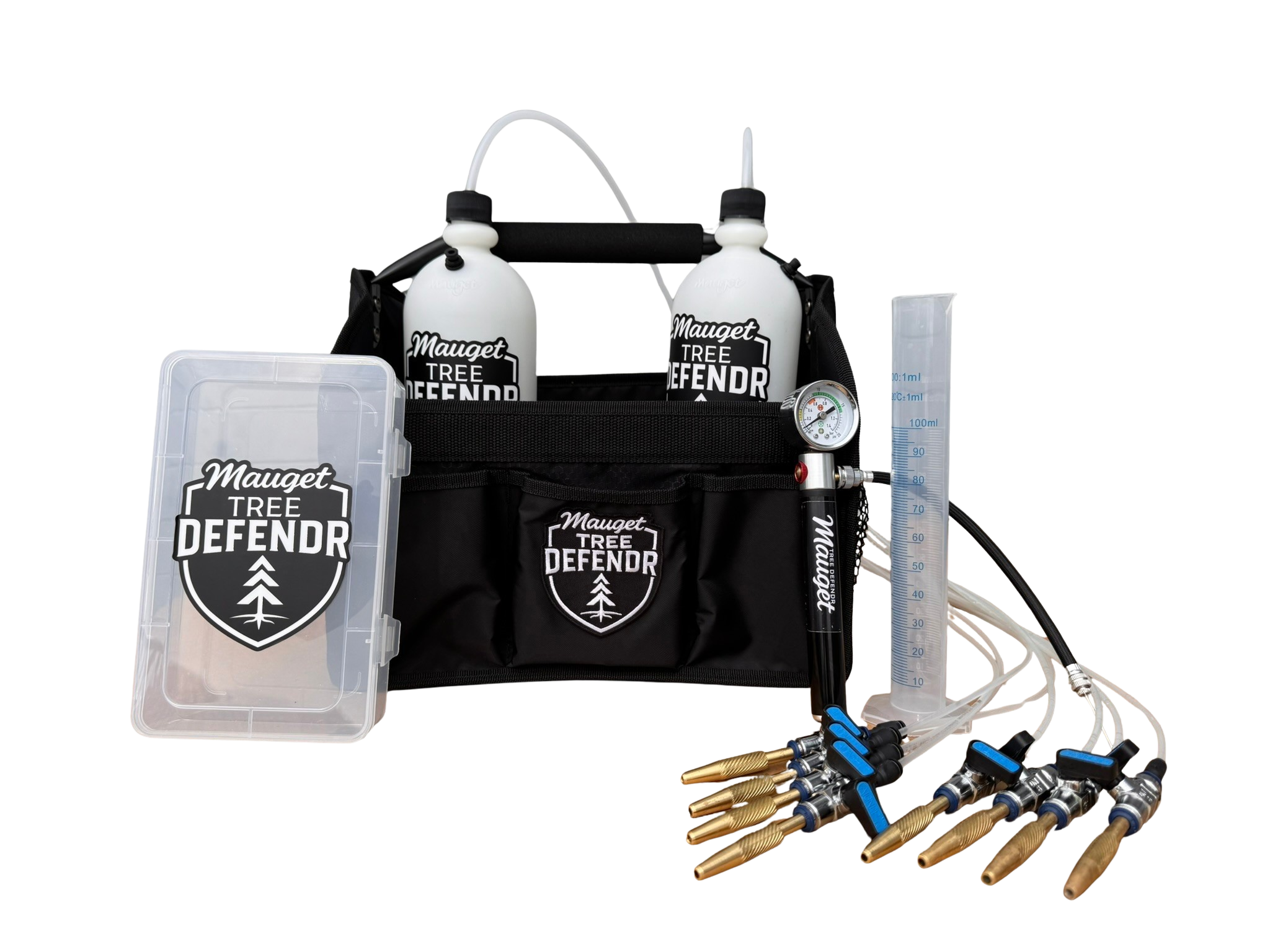Tree Defendr Double Bottle Kit - Professional Trunk Injection