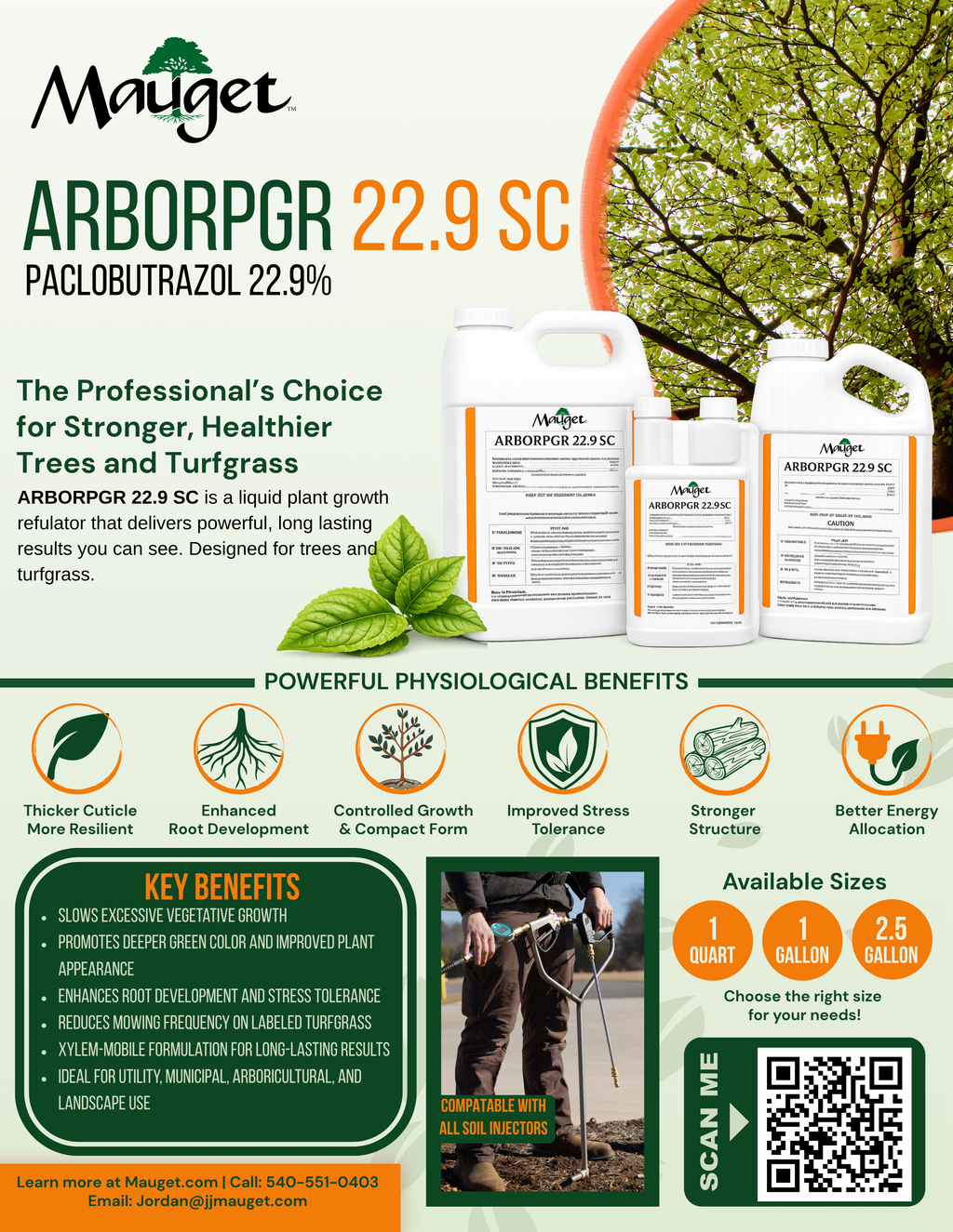 ArborPGR - Paclobutrazol Plant Growth Regulator for Trees & Turf