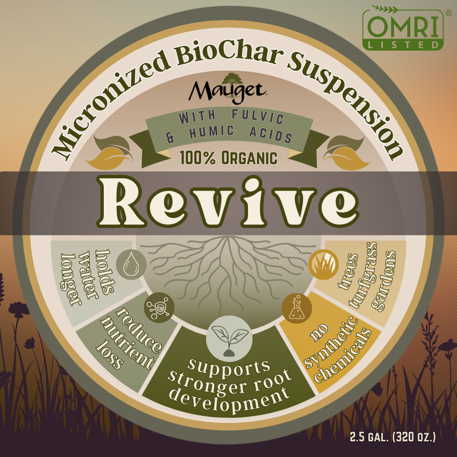 Revive – OMRI Listed Micronized Biochar Soil Amendment