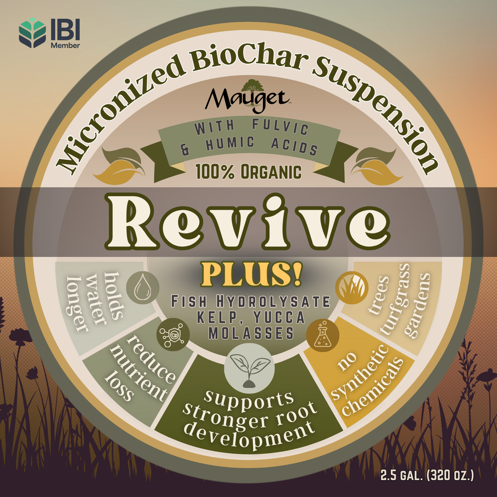 REVIVE Plus! – Micronized Biochar Suspension + Biological Enhancers for Trees and Shrubs